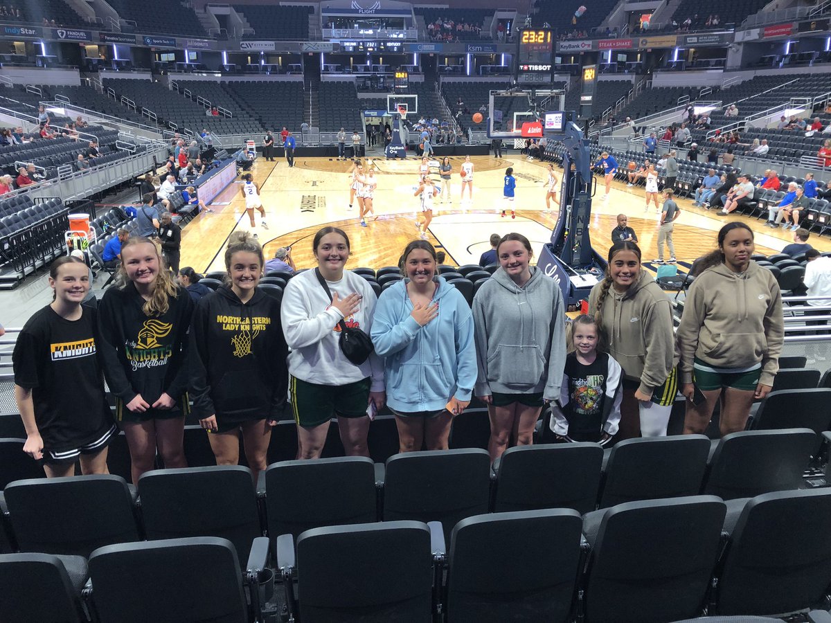 NHS Girls Basketball (@northeasterngbb) on Twitter photo Lady Knights finish the <a href="/IBCA_Coaches/">IBCA Coaches</a> All-Star Shootout 1-1 with a decisive victory over Indianapolis Tindley and a hard fought 10 point loss to Mooresville. Finishing the day at Gainbridge Fieldhouse taking in the <a href="/indallstars/">Indiana All-Stars</a> game! #AlwaysUs Lady Knights finish the <a href="/IBCA_Coaches/">IBCA Coaches</a> All-Star Shootout 1-1 with a decisive victory over Indianapolis Tindley and a hard fought 10 point loss to Mooresville. Finishing the day at Gainbridge Fieldhouse taking in the <a href="/indallstars/">Indiana All-Stars</a> game! #AlwaysUs