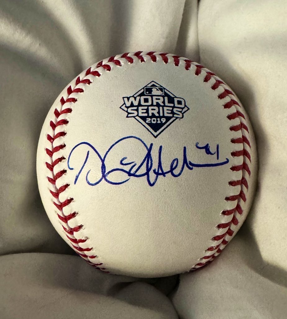 NavyYardNats's tweet image. 𝗥𝗘𝗧𝗪𝗘𝗘𝗧 &amp;amp; 𝙁𝙊𝙇𝙇𝙊𝙒 to 𝗪𝗜𝗡 
this official 2019 World Series ball autographed by 
𝗗𝗔𝗡𝗜𝗘𝗟 𝗛𝗨𝗗𝗦𝗢𝗡  #44

WINNER picked Monday, 
June 9 at 9pm 🚨🚨🚨

👉👉𝘿𝙊𝙐𝘽𝙇𝙀 𝘆𝗼𝘂𝗿 𝗰𝗵𝗮𝗻𝗰𝗲𝘀 by replying with a favorite photo from Nats Park.