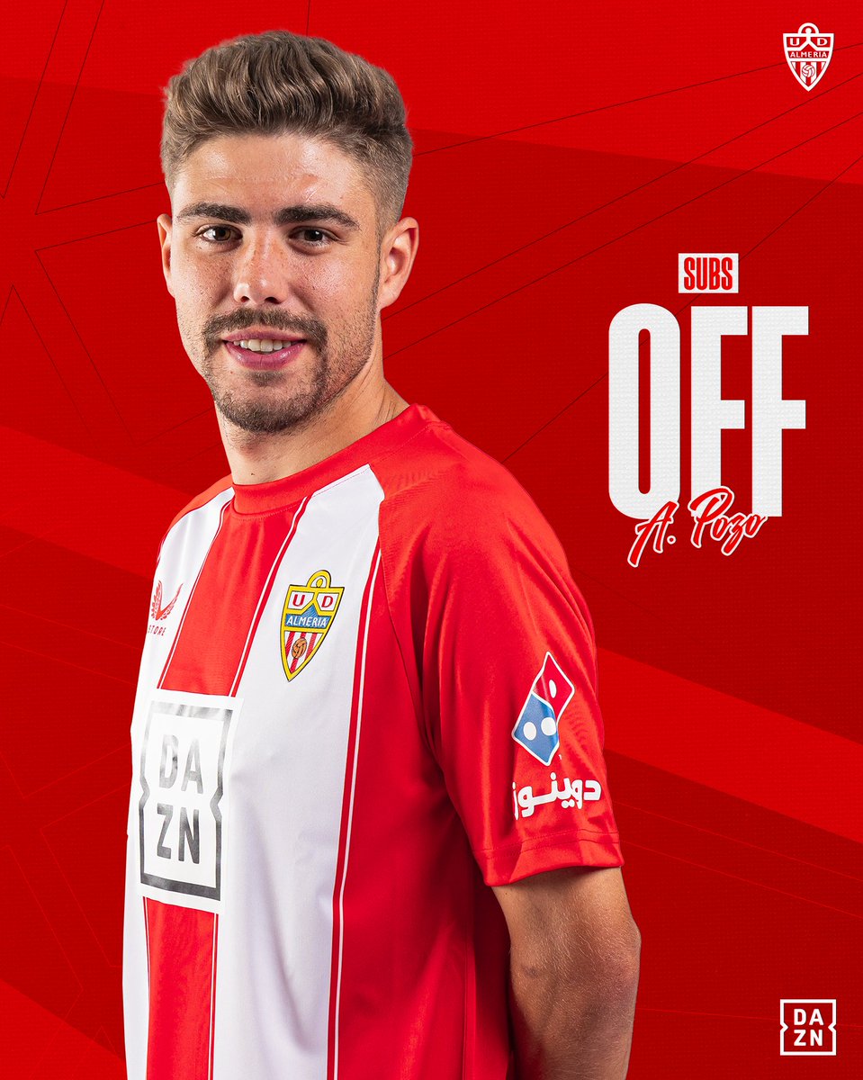 U_D_Almeria's tweet photo. ⏱️ 85' | 1-1 | 🔁 Cambio

➡️ Kaiky
⬅️ Pozo

#️⃣ #vamosalmería | ⚽️ #AlmeríaRealOviedo | 📻 #UDAradio https://t.co/Z9hoQ1uZt8