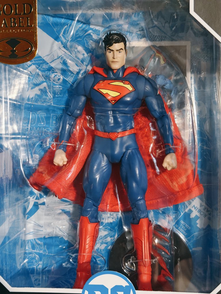 tripl3_gambit's tweet photo. Came across these passing through my local Target today and couldnt resist.  The movie Superman figure looks better than I expected. #Superman #Supermanmovie #dccomics #McfarlaneToys #toys #toycollector #actionfigures #dcmultiverse https://t.co/0ydbd7Be6O