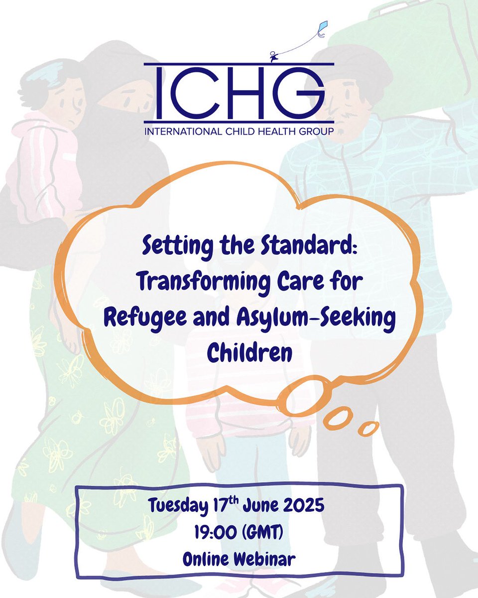 TUESDAY 17TH JUNE 2025 19:00 GMT

Join us for a deep dive into the new Standards of Care for Children and Young People Seeking Asylum and Refugees (CYPSAR).

The webinar will feature updates on projects in paediatric migrant health in the UK (AEGIS) and across Europe (MiCare).