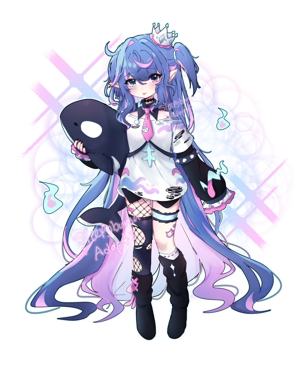 🫧🖤 Sea Princess Adoptable 🖤🫧

She will take all your plushies 👻

🔁 is appreciated!

Adopt her here ⬇️