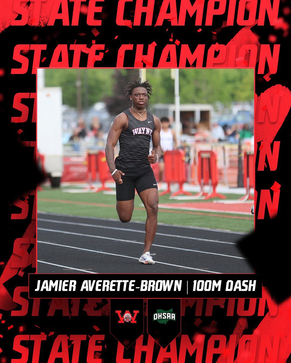 🏃‍♂️ | STATE FINALS

Early results see Keng Martin finish 3rd in the 110m Hurdles while Te’Aira Branham-Patrick and Jamier Averette-Brown sweep the 100m dash as state champions!

#WarriorPride