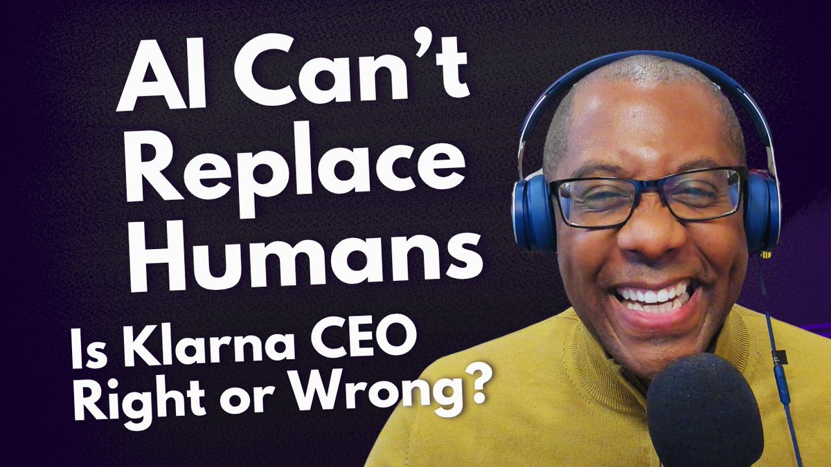 Listen to "AI Can't Do it All Says Klarna CEO - Right or Wrong?" by The Rundown with Ramon - Ramon Ray. creators.spotify.com/pod/show/rundo…