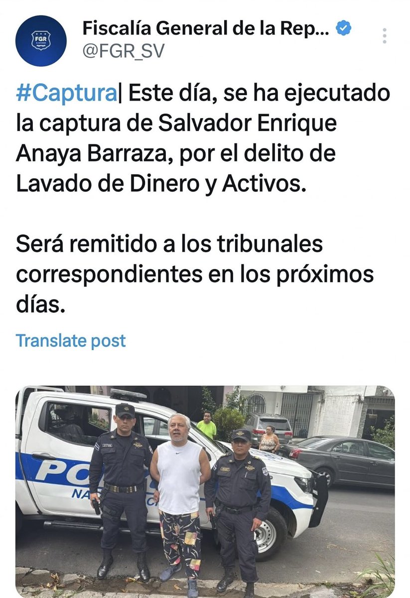Mire hermano salvadoreño, no se haga el del ojo pacho ante esta situación que está pasando en El Salvador. Bukele está usando todas las instituciones para quitar del camino a todos sus críticos y sin estas voces críticas usted se queda a la merced del Dictador. DESPIRTEN!