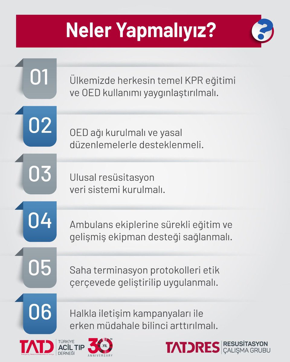 Türkiye Acil Tıp Derneği - TATD (EMAT) tweet media