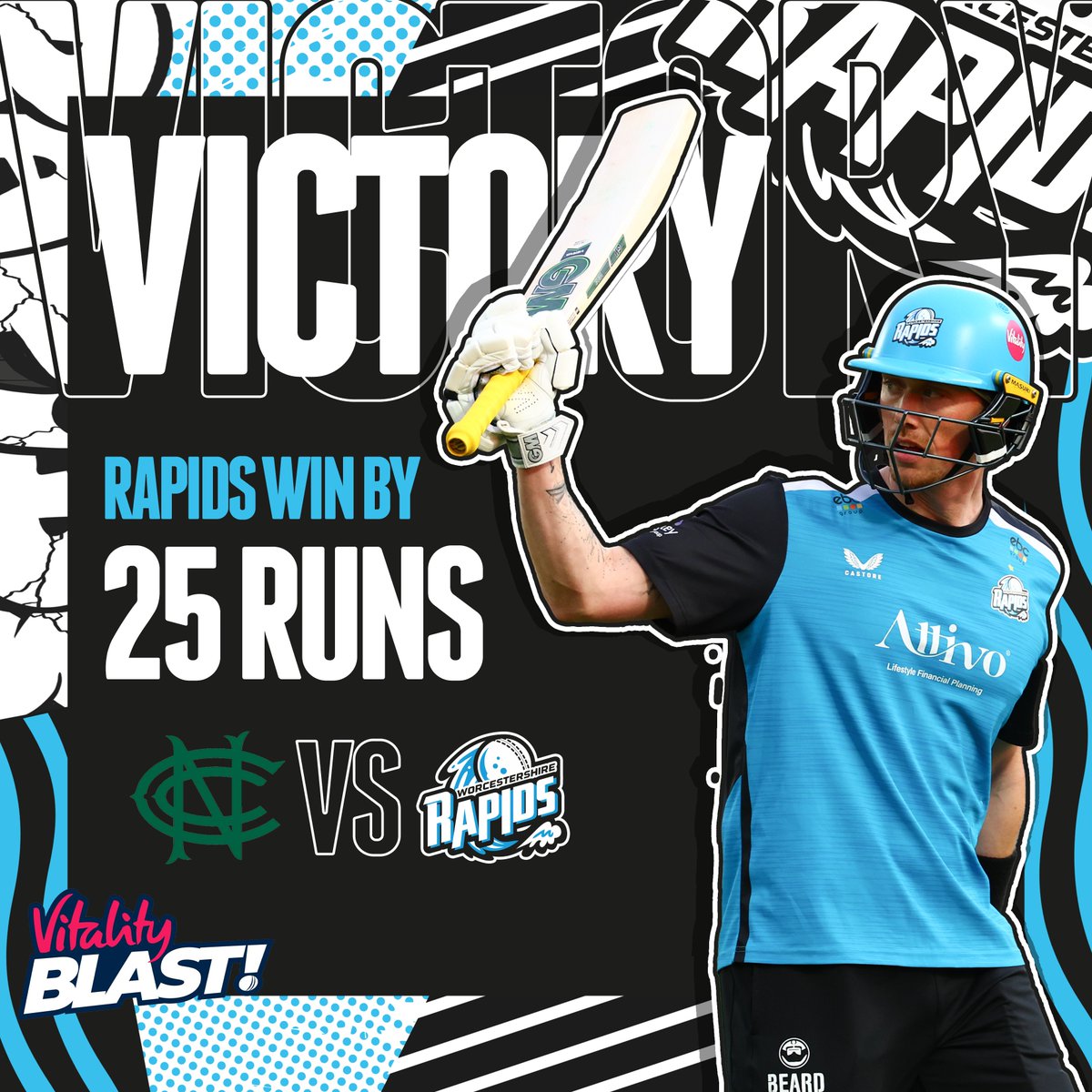 WorcsCCC's tweet photo. 🌊 𝗥𝗔𝗣𝗜𝗗𝗦 𝗪𝗜𝗡 🔥

What a performance from those boys in blue! 👏👏👏 https://t.co/fGn6vUEEVA