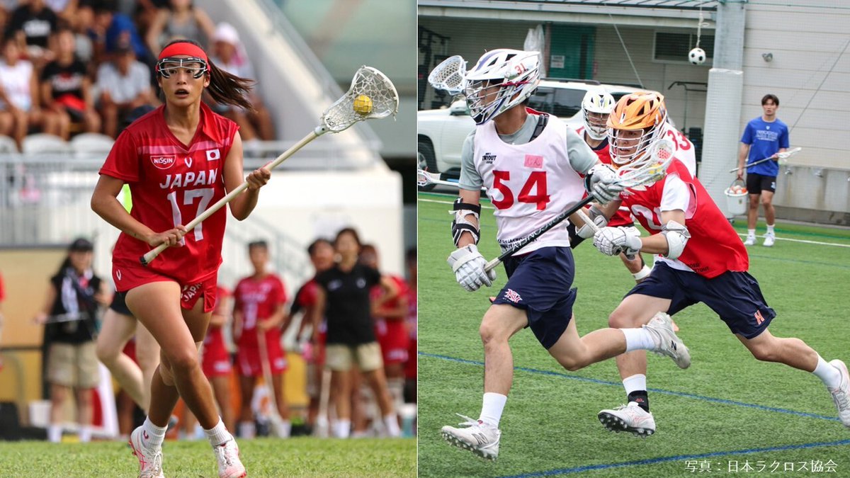 tvasahi_cs's tweet image. 【ch2】14(土)午前11時～ローソンからあげクンpresents #ラクロス🥍女子国際強化試合🇯🇵日本代表vsイギリス代表🇬🇧/男子強化試合 日本代表vsU-20日本代表「独占生中継」📣28年ロス五輪で120年ぶりに復活する「ラクロス」🔥スカパー！番組配信ではPC・スマホでも同時視聴が可能📱 tv-asahi.co.jp/ch/contents/sp…