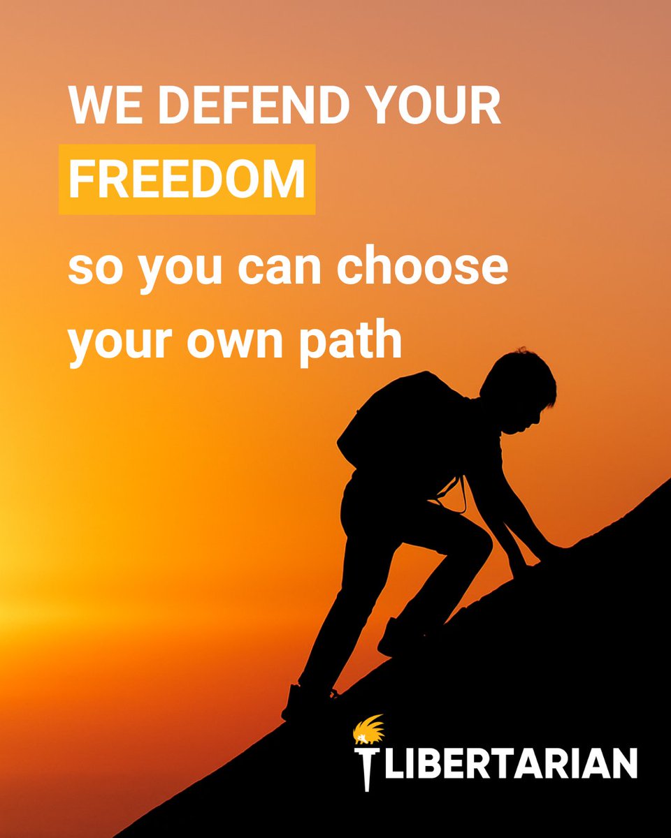 LibertariansNSW's tweet image. You know what’s best for your life — not the government.
We’re not here to control you. We’re here to get out of your way.
We defend your freedom, so you can choose your own path.
#MoreFreedom #Libertarian #LiveFree