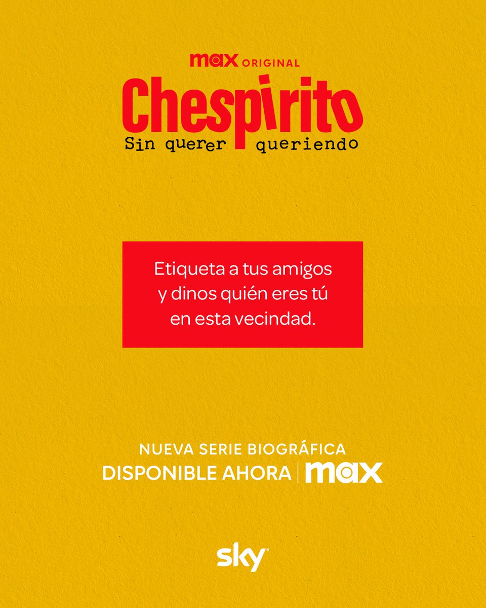 Dinos qué personaje te representa. 🤔

Y no olvides que #Chespirito #SinQuererQueriendo, la serie de Roberto Gómez Bolaños, ya está disponible por #Max si aún no lo tienes, contrátalo ahora por #Sky. 🎬

#MiEntretenimientoEnSky