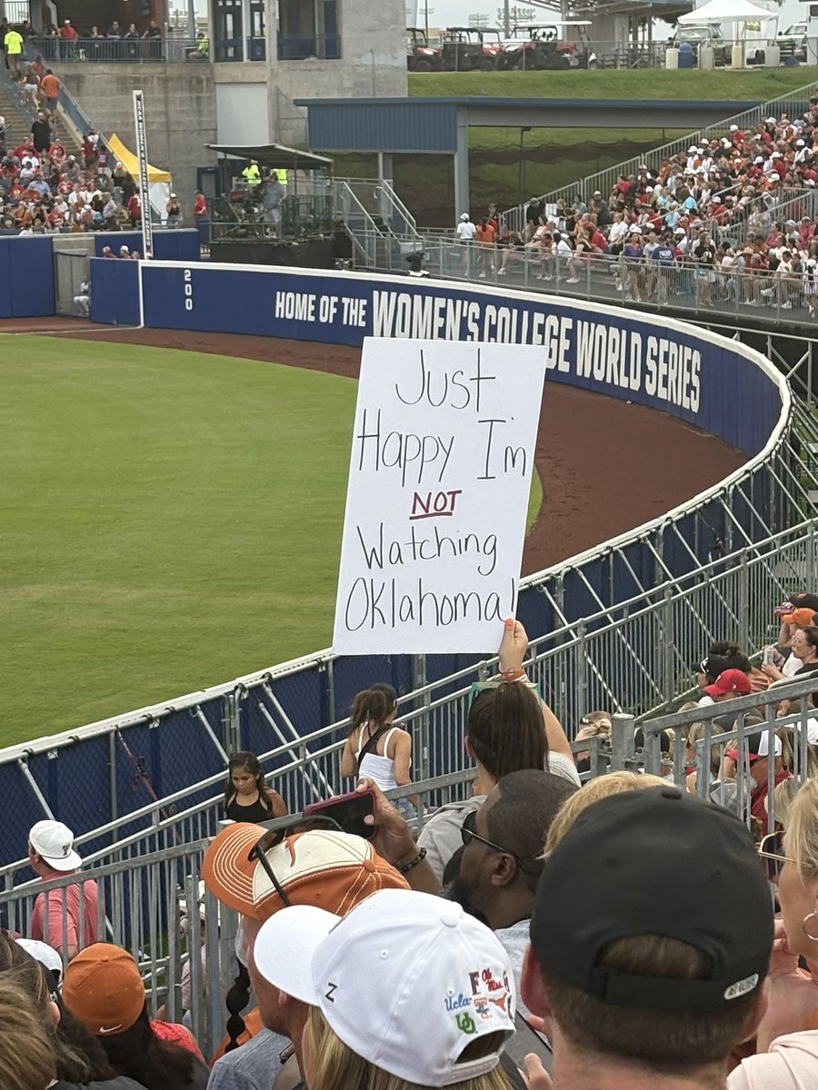 Playing in Tulsa Elite and got to watch game 3 of the CWS!