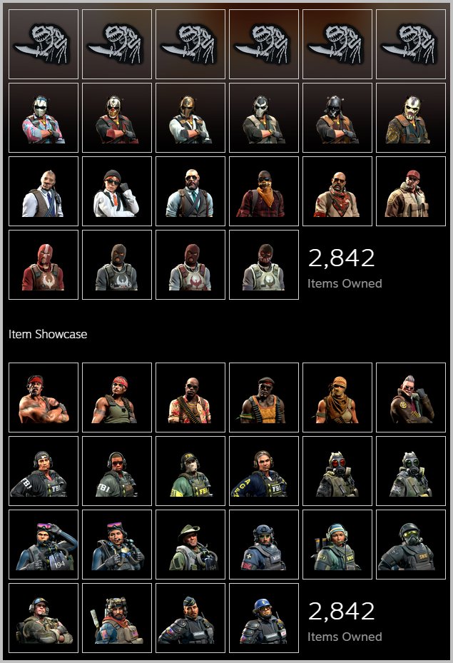 3x Bayonet Frog CS2 agents collection (updated)