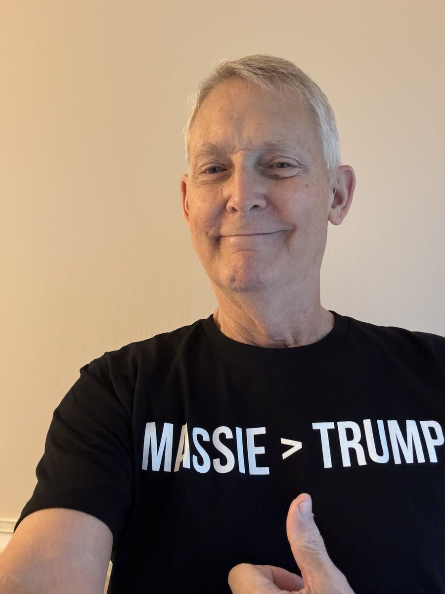 Ancap Boomer (@burtwalker) on Twitter photo I’m not usually a selfie guy, but I had to show off my new tee. Just wanted to make everyone aware of the fact the <a href="/RepThomasMassie/">Thomas Massie</a> is by far greater.
Too bad the lefties won’t get it since they don’t understand simple math symbols. I’m not usually a selfie guy, but I had to show off my new tee. Just wanted to make everyone aware of the fact the <a href="/RepThomasMassie/">Thomas Massie</a> is by far greater.
Too bad the lefties won’t get it since they don’t understand simple math symbols.