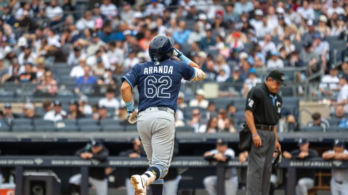 Jonathan Aranda Has Arrived

A Thread🪡🧵

#RaysUp