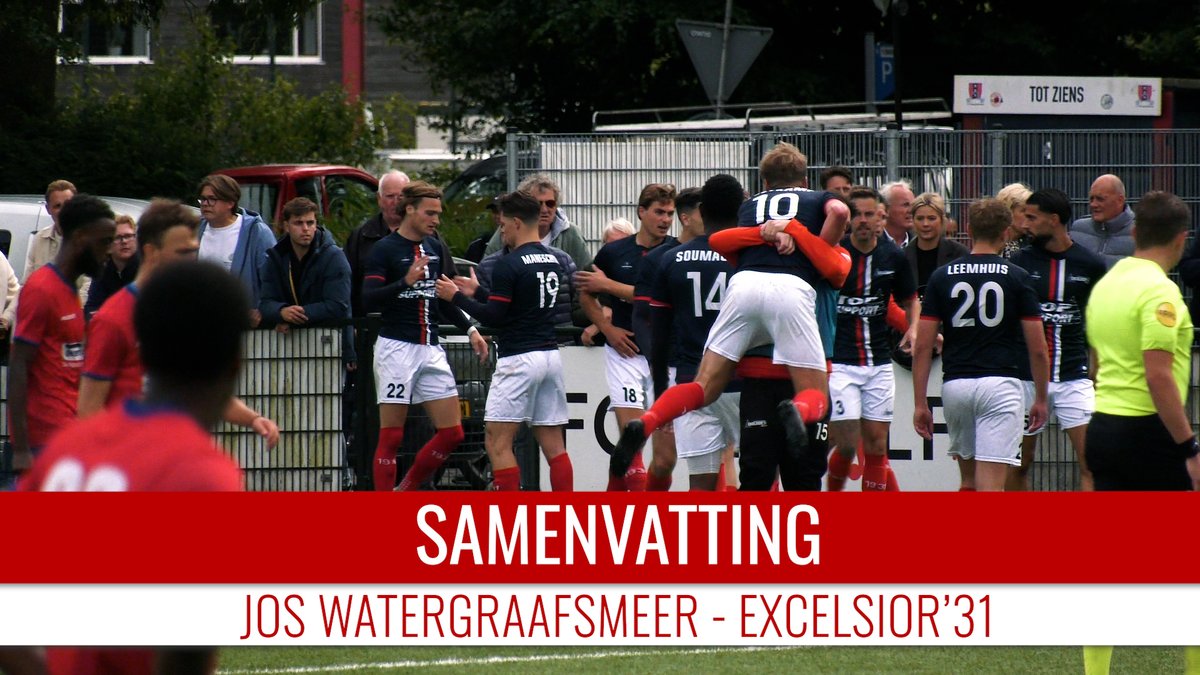 📺 SAMENVATTING | JOS Watergraafsmeer - @Excelsior31 (2-2)

➡️ youtube.com/watch?v=k6DONX…