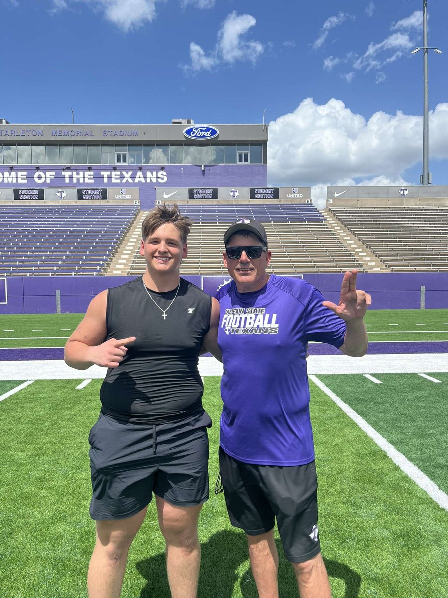 CarsonWithers0's tweet image. Thank you so much to @coachscarey and @battenh6 for an amazing camp. Really loved working with @TarletonFB today, hope to be back soon.

@mansfield_fb