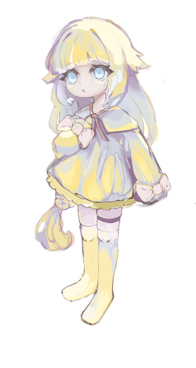 xRourouu's tweet photo. Trying out greyscale and gradient maps! 😀 #digitalart https://t.co/7theymP9hw