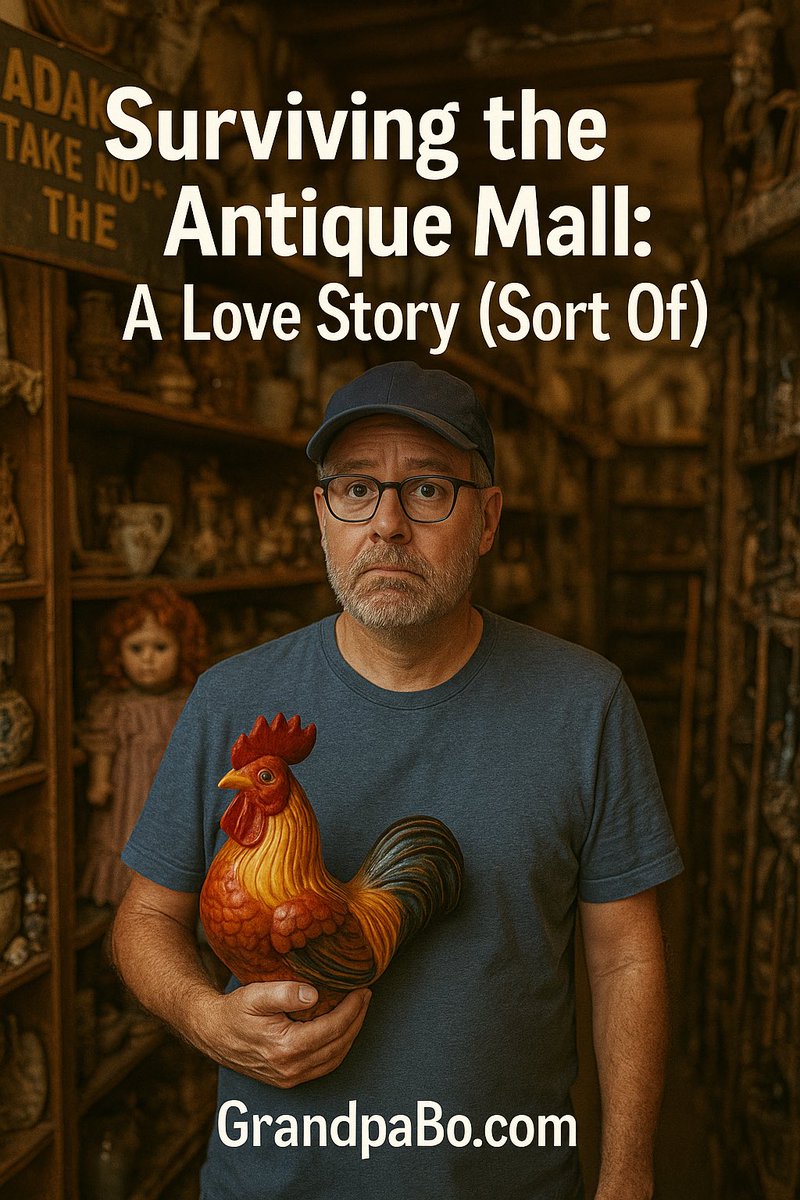Grandpa__Bo's tweet image. 3 hours in an antique mall.
1 ceramic rooster.
0 dignity left.

10 thoughts every man has while trapped in vintage purgatory:

👉 GrandpaBo.com

#FunnyBlog #MenOver50 #LifeAfter50 #grandpalife