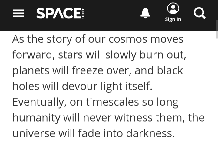 This will happen faster than they realize, &amp; humanity will witness. Turn to Jesus.
#space

Isaiah 34:4
And all the host of heaven shall be dissolved, and the heavens shall be rolled together as a scroll: and all their host shall fall down, as the leaf falleth off from the vine...