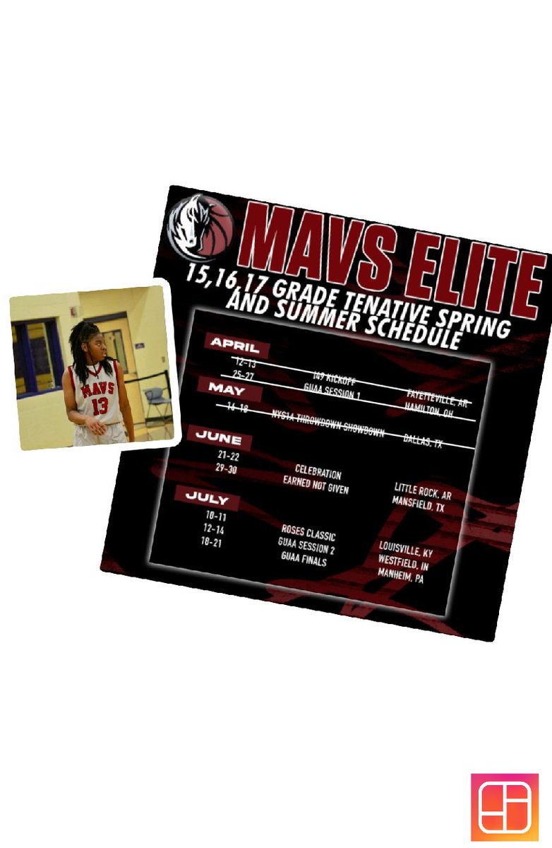 Remaining summer schedule!