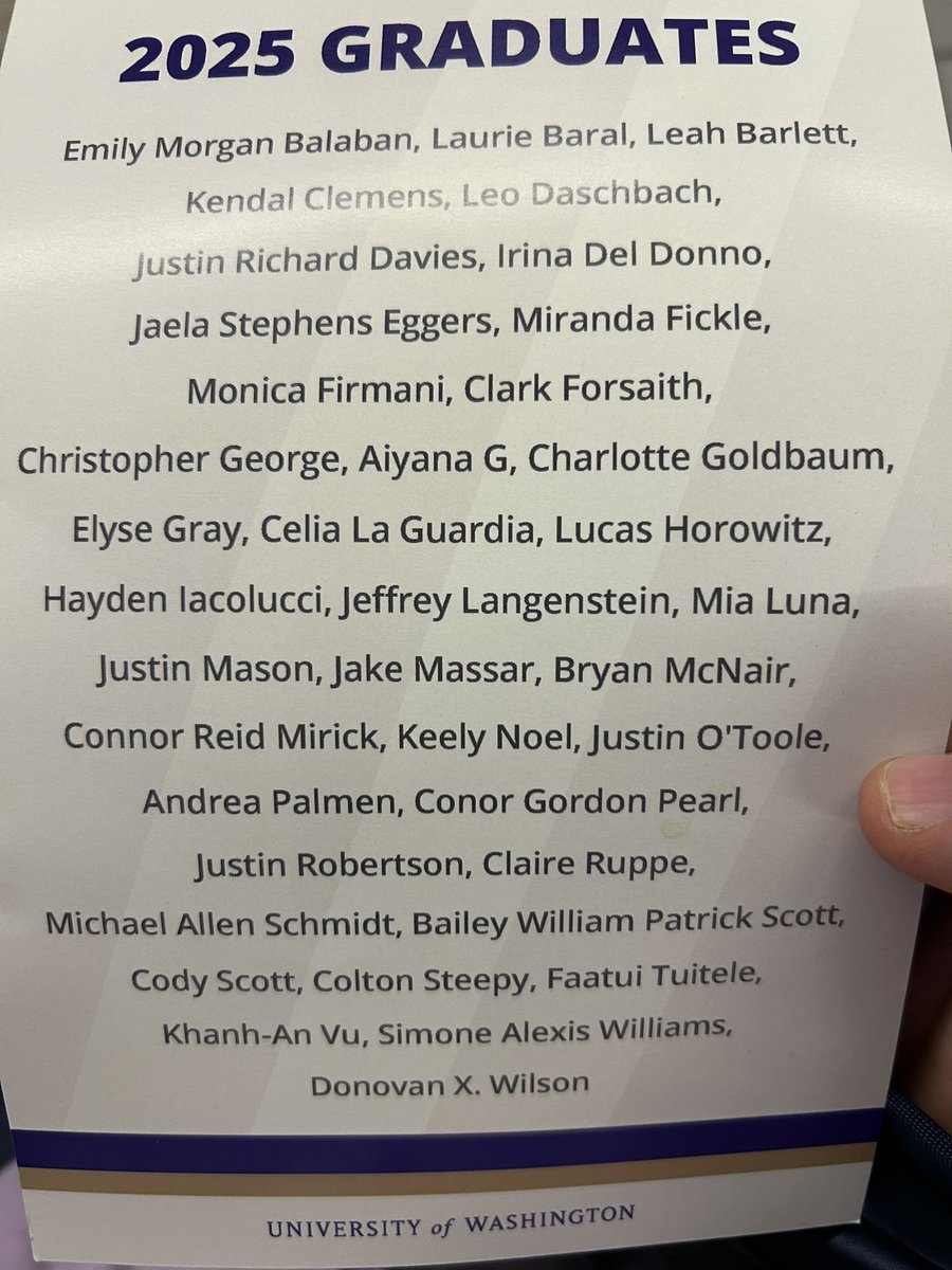 gbellseattle's tweet image. Honored for the 13th year to be on the faculty of the @uw_ial, at the graduation ceremony today for the 2025 cohort receiving master’s degrees in leadership and education at @UW 

Congratulations. Go be the empathetic leaders our sports and society need.

#FootStomp #IALfam