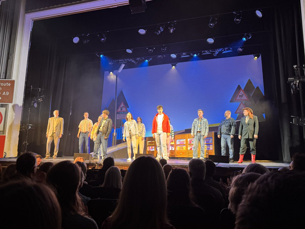 robinmckelvie's tweet photo. Life-affirming night at gloriously reborn @LeithTheatre wi #RestlessNatives musical. Brilliant rework of 🏴󠁧󠁢󠁳󠁣󠁴󠁿 1980s film. Not sure every Anglo-Centric critic will get it, but rollicking ride thru many sides of 🏴󠁧󠁢󠁳󠁣󠁴󠁿 that left me yearning for a hero’s voice across the mountainside  👏 https://t.co/Q4jAMV3ENK