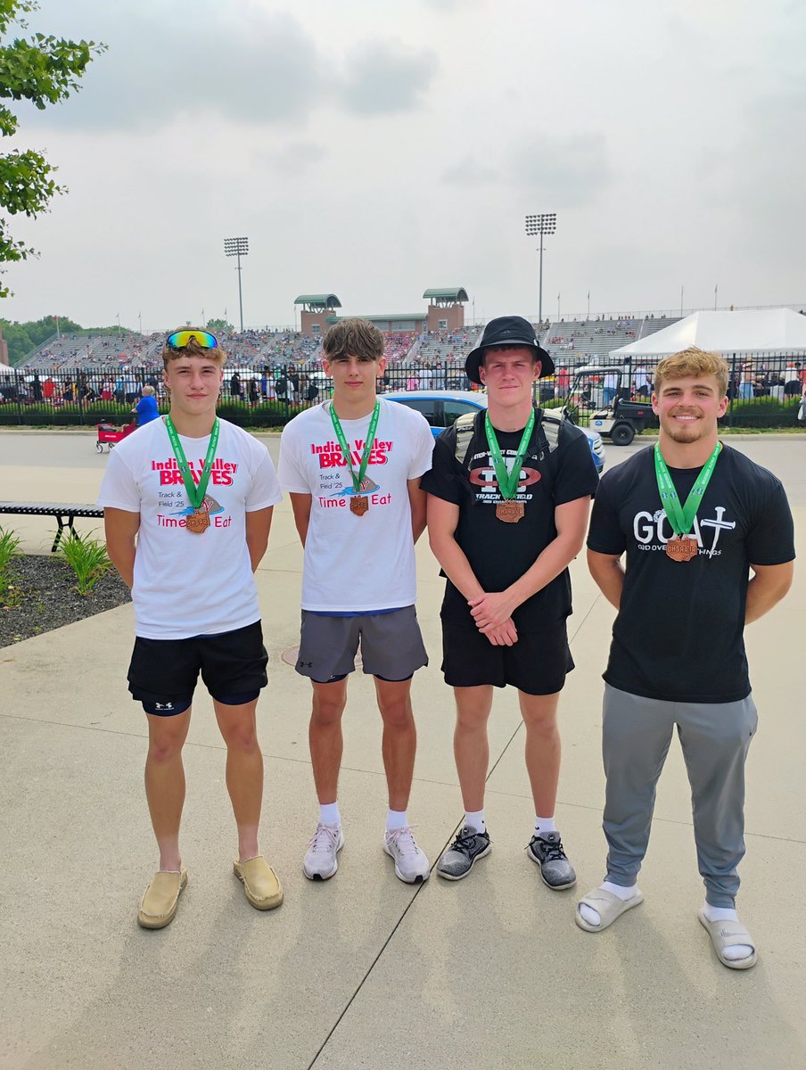 WTUZ BIG Z Sports (@big_zsports) on Twitter photo Indian Valley’s 4x100 team places 7th at the state meet. The team of Grady Kinsey, Carsen Hostetler, Kolton Smith, and Owen Fockler would also set a NEW school record in this event in the semifinals with a time of 42.59. <a href="/IVBraves/">Indian Valley Athletics</a> <a href="/inter_valley/">InterValleyConference</a> <a href="/EastDistrictAB/">East District (EDAB)</a> Indian Valley’s 4x100 team places 7th at the state meet. The team of Grady Kinsey, Carsen Hostetler, Kolton Smith, and Owen Fockler would also set a NEW school record in this event in the semifinals with a time of 42.59. <a href="/IVBraves/">Indian Valley Athletics</a> <a href="/inter_valley/">InterValleyConference</a> <a href="/EastDistrictAB/">East District (EDAB)</a>