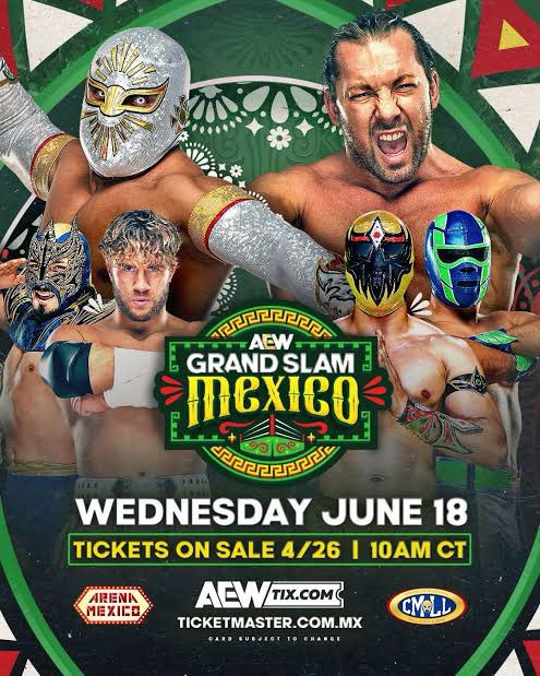elfantoxico's tweet photo. @__ElBicho007 El Wrestling mexicano hará historia el 18 de junio, hoy es una empresa gringa con un show en Estados Unidos. https://t.co/RI7vp9HR61