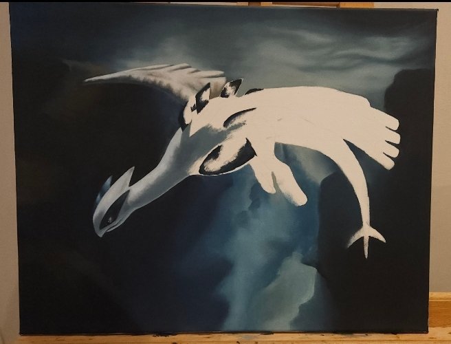 Las animaciones en pausa y mientras tanto a pintar cuando se pueda 🥰 #Pokemon #pokemonart