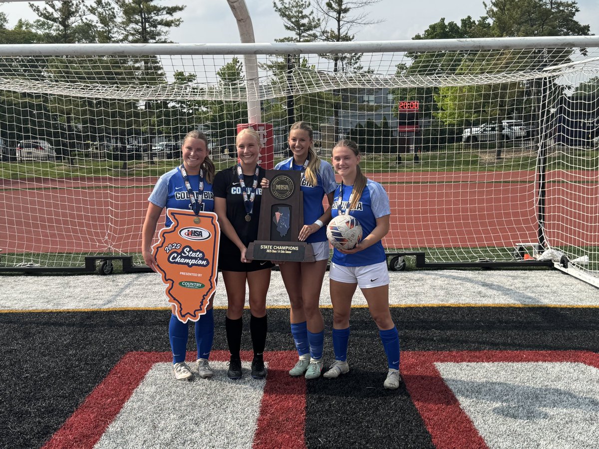 CUSD4_Athletics's tweet photo. STATE CHAMPS!! Congrats Columbia Girls Soccer. https://t.co/uHip78l6Wp