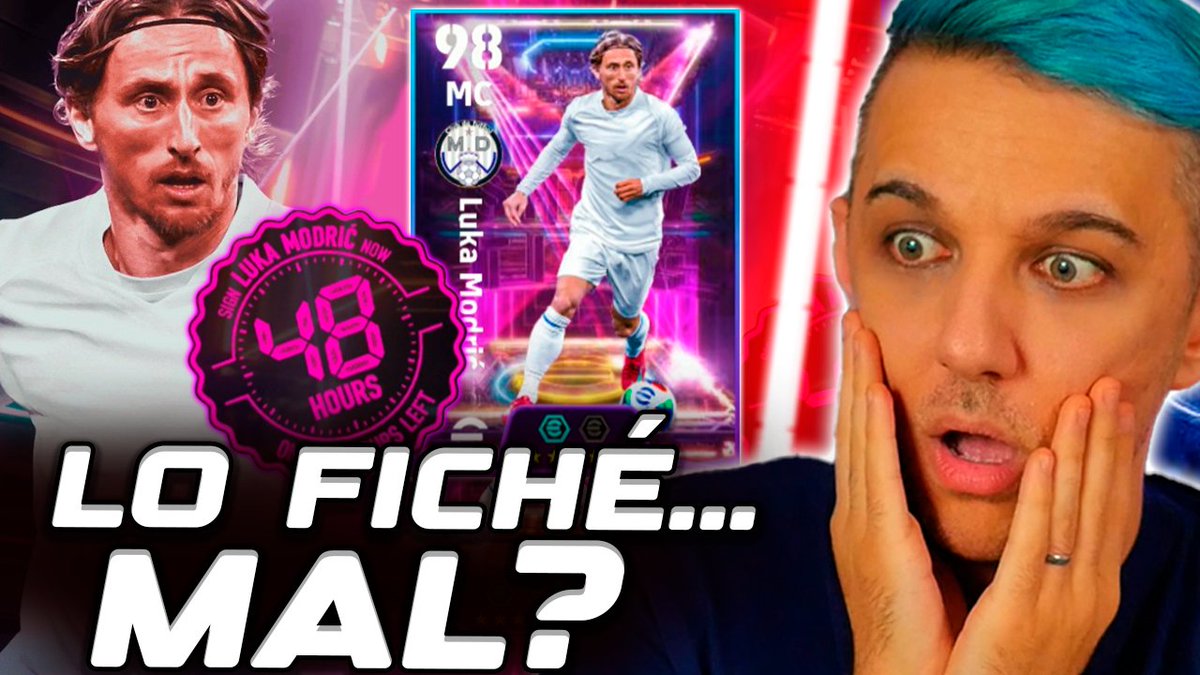 ⚽️¡NUEVO VÍDEO en DannyAnakin!⚽️

¡Fiché a MODRIĆ… y NO estaba listo para ESTO !⚠️ 
#eFootball #eFootball2025 #eFootball2025Mobile #efootball25

👉youtu.be/ngW-Hso5pWU
👉youtu.be/ngW-Hso5pWU