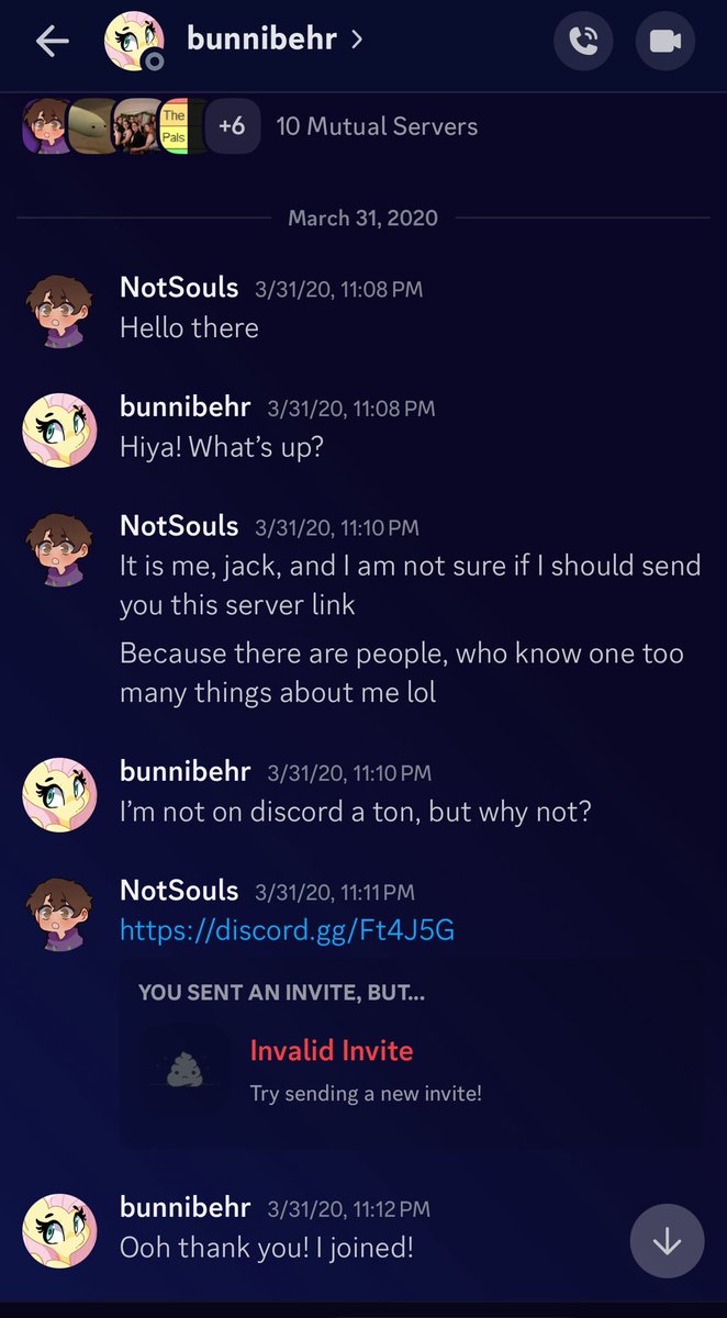 This one message lead to my last voice call with Carlie as a friend and the start of what is now a five year long relationship with the best partner I could of asked for 💜
E daters to irl daters am I right