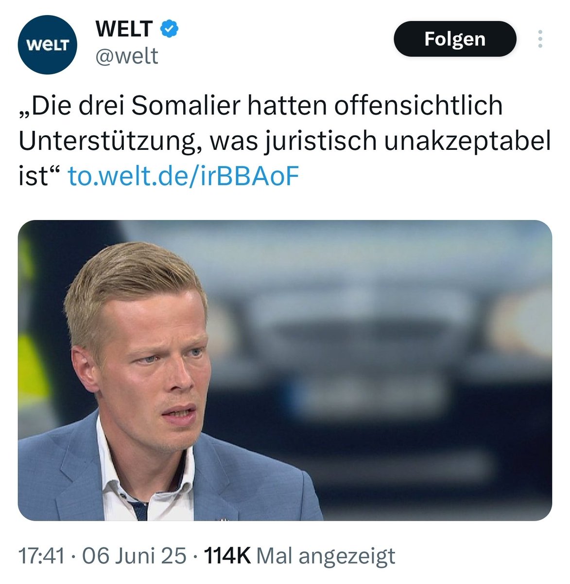 _nasir_ahmad_'s tweet image. Berliner Gericht: Zurückweisungen von Asylsuchenden an der Grenze sind RECHTSWIDRIG.

Ostermann: "Sie hatten offensichtlich Unterstützung"

Ja, vom Grundgesetz, Herr Ostermann. Nennt sich Menschenwürde. Steht gleich in Artikel 1. Sollte man als Polizist vielleicht kennen.