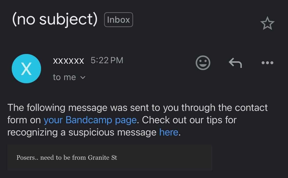 I gotta respect it

Dude just messaged me on 3 different platforms to be a hater. Kinda rocks