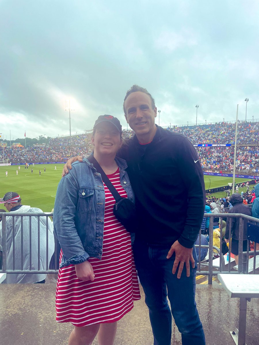 Stags Fans in the Stands to cheer on Matt Turner and the USMNT in Hartford, CT
