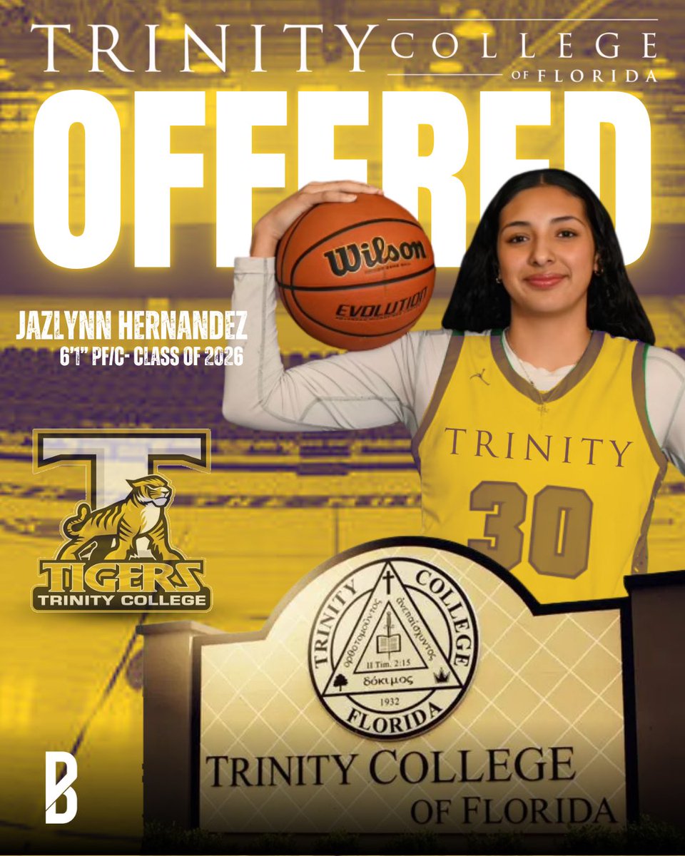 Jazlynn Hernandez (@jazzzylen) on Twitter photo After a great conversation with <a href="/coachajbray/">Coach Bray</a> I am feeling blessed and honored to have received an offer to play for the <a href="/tcf_tigers/">Trinity College of Florida</a> #blessed <a href="/ramgirlshoops/">Montwood Ram Hoops</a> <a href="/suncityhype2026/">Sun City Hype 2026 eptx</a> <a href="/Prep1Athletes/">PREP1 Athletes</a> <a href="/diffbreed_tx/">Different Breed Performance Training LLC</a> After a great conversation with <a href="/coachajbray/">Coach Bray</a> I am feeling blessed and honored to have received an offer to play for the <a href="/tcf_tigers/">Trinity College of Florida</a> #blessed <a href="/ramgirlshoops/">Montwood Ram Hoops</a> <a href="/suncityhype2026/">Sun City Hype 2026 eptx</a> <a href="/Prep1Athletes/">PREP1 Athletes</a> <a href="/diffbreed_tx/">Different Breed Performance Training LLC</a>
