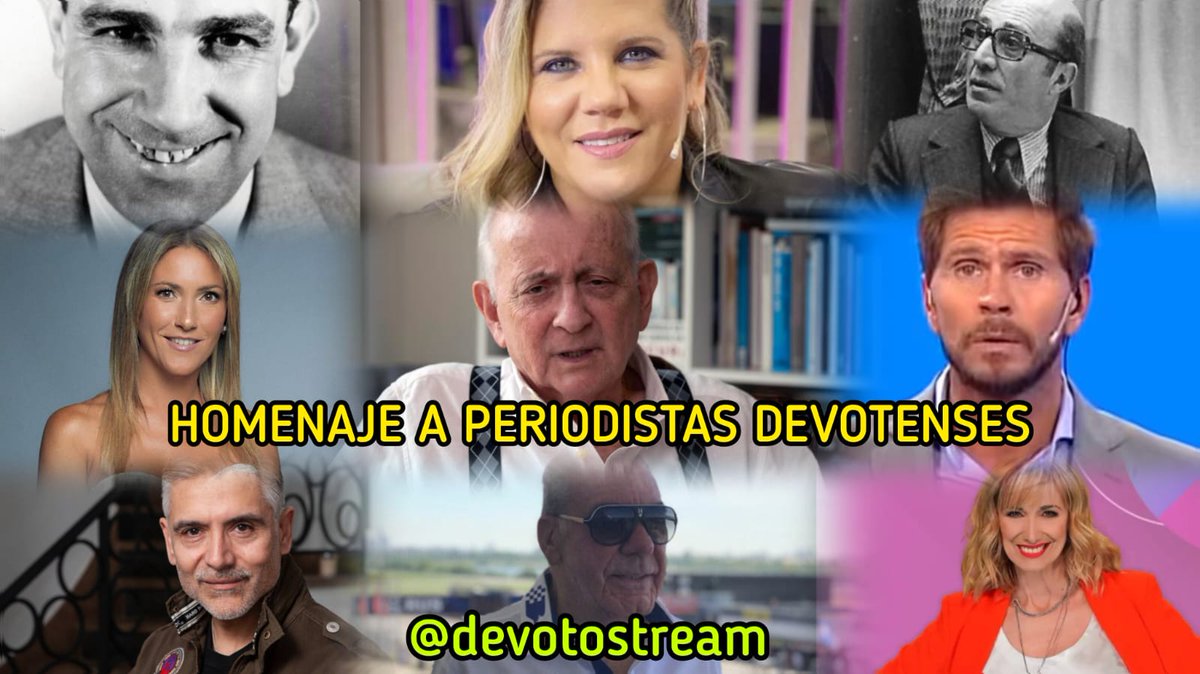 Homenaje a periodistas devotenses en su día. Miralo en <a href="/devotostream/">devotostream</a> youtu.be/lQyBcYnE4Vs?si… via <a href="/YouTube/">YouTube</a>