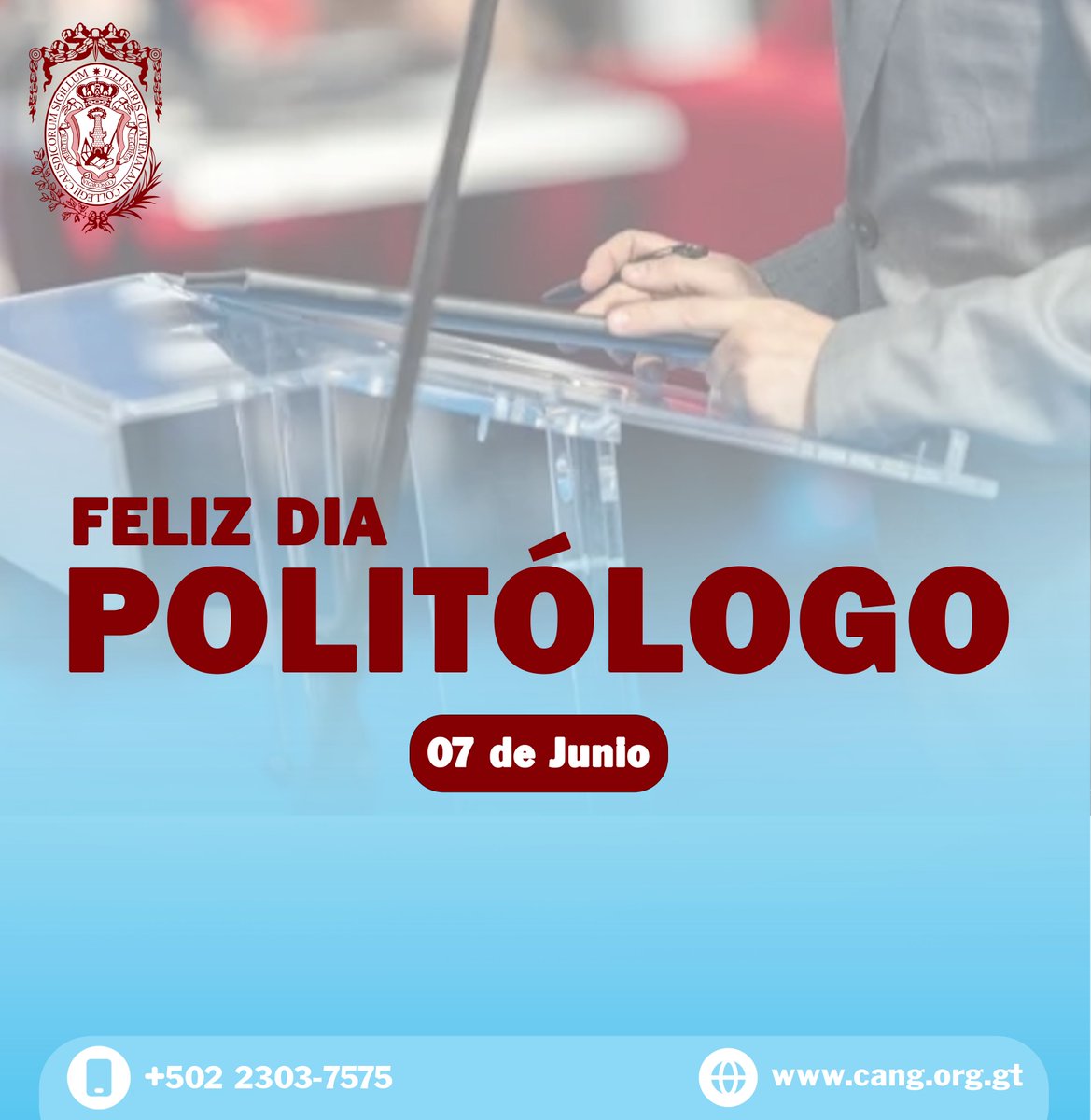 Hoy celebramos a quienes  con su saber político proponen cambios positivos para el país. 
Felicitamos a los profesionales politólogos en su día.