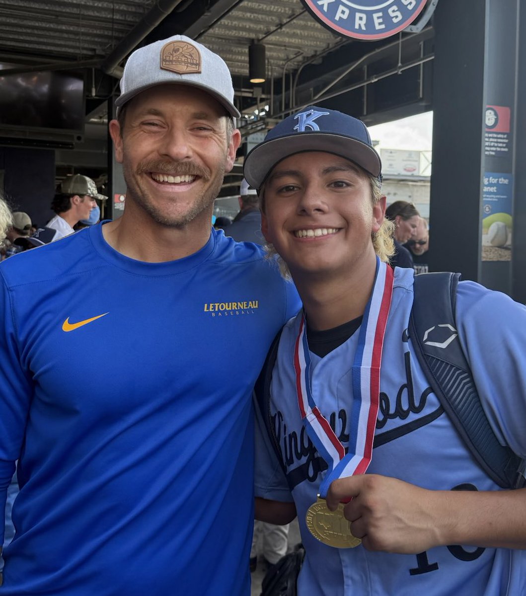 Paul Phillips (@coachphillips28) on Twitter photo Congratulations to <a href="/2025BenMayorga/">Ben Mayorga 2025</a> & <a href="/KWoodBaseball/">Kingwood Baseball</a> on winning the 6A State Title!!
Can’t wait to get see how God will continue to work in and through him as part of the <a href="/LETU_Baseball/">LeTourneau University Baseball</a> family.
#LeTourneauBuilt #YellowJacketFamily #LETUelectricFactory ⚡️⚡️ Congratulations to <a href="/2025BenMayorga/">Ben Mayorga 2025</a> & <a href="/KWoodBaseball/">Kingwood Baseball</a> on winning the 6A State Title!!
Can’t wait to get see how God will continue to work in and through him as part of the <a href="/LETU_Baseball/">LeTourneau University Baseball</a> family.
#LeTourneauBuilt #YellowJacketFamily #LETUelectricFactory ⚡️⚡️