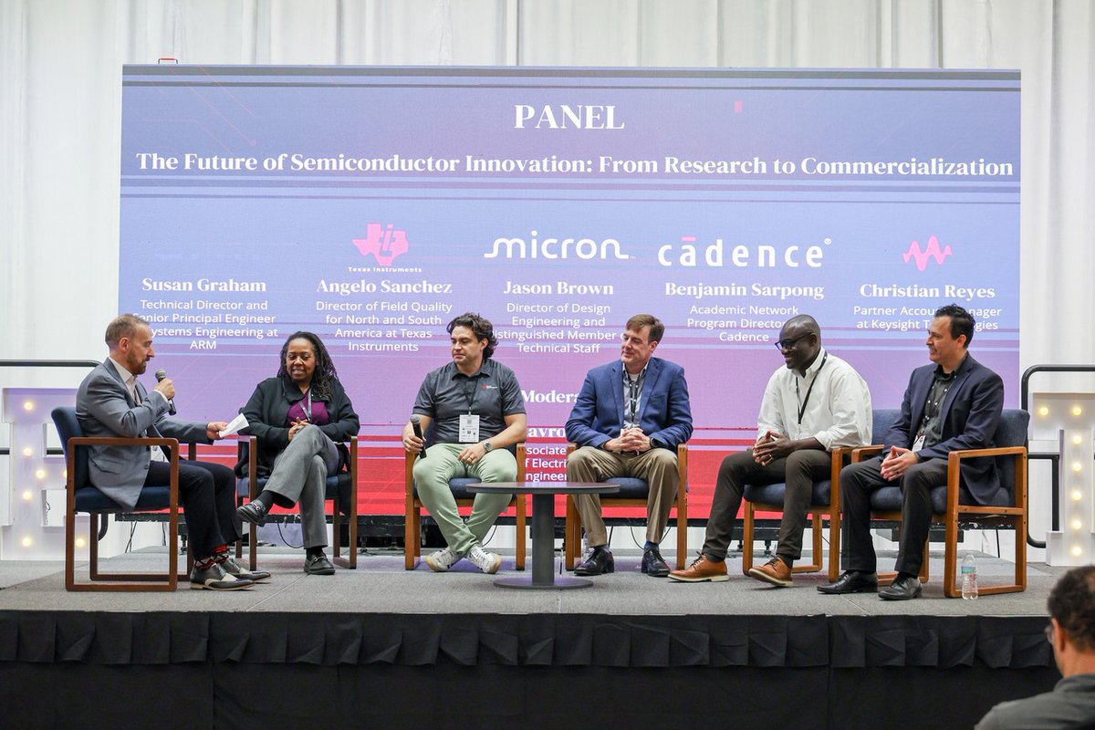 The inaugural IEEE Semiconductor Summit was a huge success! A big shoutout to our amazing student-led team for orchestrating this inspiring event that brought together 500 participants eager to innovate and collaborate. Learn more at tx.ag/FirstSummit.