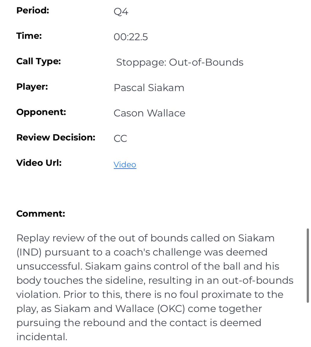 So the possession changed…but the shock clock didn’t reset? 

How do you mess up this bad in the NBA Finals? This is a series altering mistake by the officials.