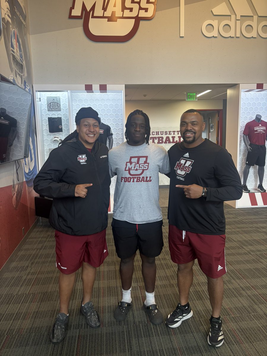 Nathaniel-J Blanc (@blancjuien) on Twitter photo Glory to God!!
After a great camp and convo with <a href="/coachharasymiak/">Joe Harasymiak</a> , I’m blessed to receive an offer from UMASS!!
<a href="/ECWagnac/">Emmanuel Cazeau-Wagnac</a> <a href="/UNCHARTEDT2023/">UNCHARTED TALENTS SPORTS</a> <a href="/NyeemWartman/">Coach Wart</a> <a href="/KayWhitaker_/">Coach Whitaker</a> <a href="/UMassCaleb/">caleb holfoth</a> <a href="/Allathleticteam/">All Athletic High School Football</a> Glory to God!!
After a great camp and convo with <a href="/coachharasymiak/">Joe Harasymiak</a> , I’m blessed to receive an offer from UMASS!!
<a href="/ECWagnac/">Emmanuel Cazeau-Wagnac</a> <a href="/UNCHARTEDT2023/">UNCHARTED TALENTS SPORTS</a> <a href="/NyeemWartman/">Coach Wart</a> <a href="/KayWhitaker_/">Coach Whitaker</a> <a href="/UMassCaleb/">caleb holfoth</a> <a href="/Allathleticteam/">All Athletic High School Football</a>