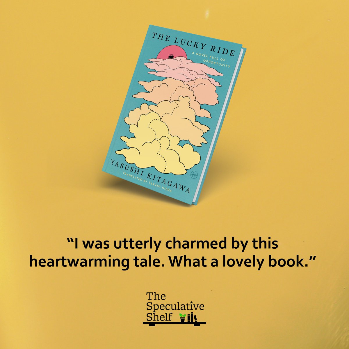 Review: The Lucky Ride (October 7, 2025) by <a href="/YasushiKitagawa/">Yasuashi</a> (t. Takami Nieda) 🚖 "I was utterly charmed by this heartwarming tale. What a lovely book." 🚕 speculativeshelf.com/2025/06/07/rev…