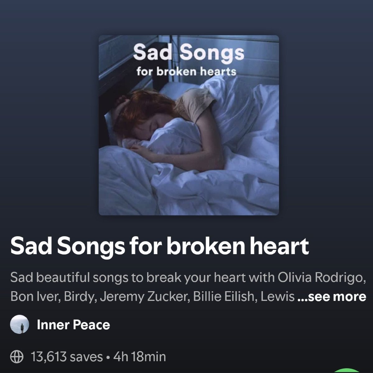 Thanks to INNER PEACE 🇮🇹 for sharing my song 🎵 "INTO THE BLUE" (with music 🎶 by TIRTA DARMAWAN Indonesia 🇮🇩) on their Spotify Playlist ✌️