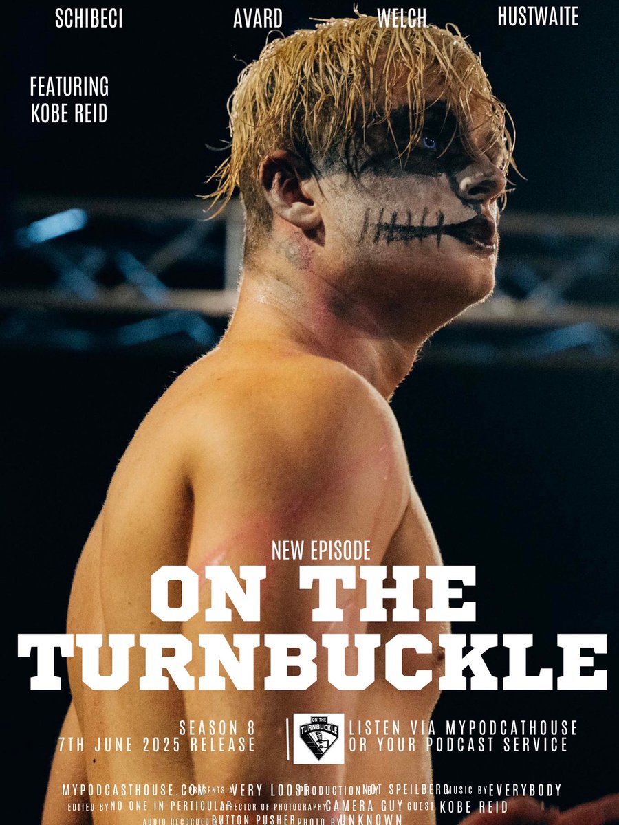 This week On the Turnbuckle we are joined by <a href="/kobereidtyg/">Kobe Reid</a> .

Kobe talks about growing up in the wrestling industry, his Wrestlerock debut and working for MCW, PCW and Renegades of Wrestling.

We also discuss WWE, AEW and MCW

open.spotify.com/episode/0xpeSt…