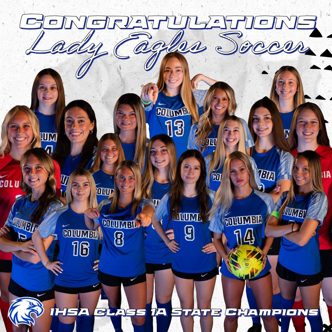 STATE CHAMPS! 

Congratulations to Lady Eagles Soccer on their 8-0 victory in the State Championship game, and on their Class 1A State Title!