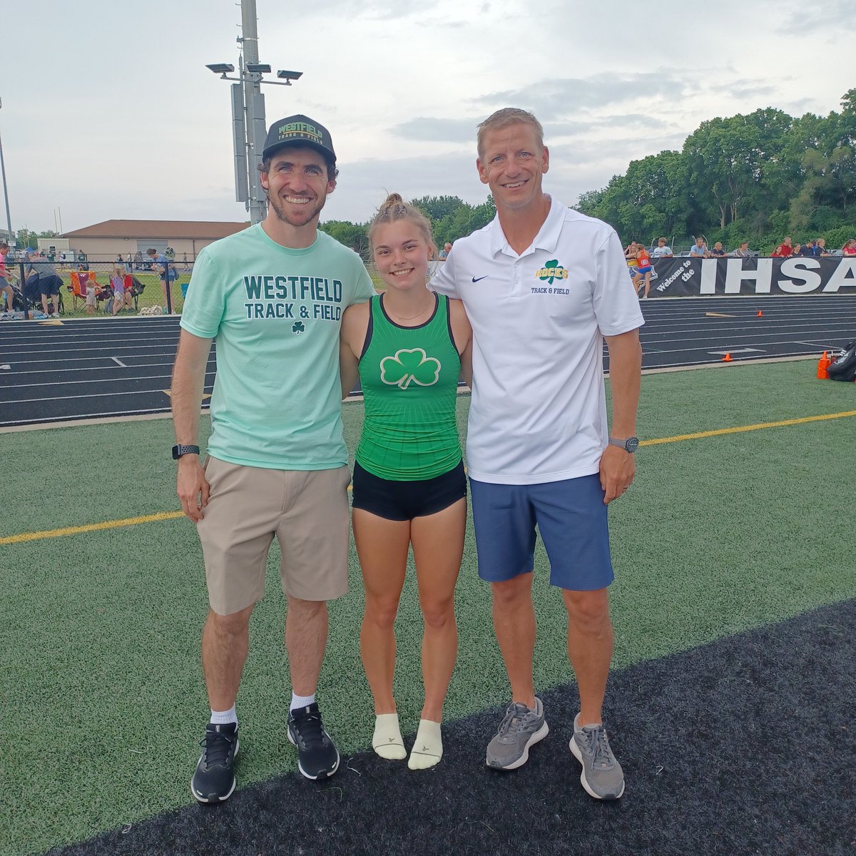 Richie Hall (@richie_hall) on Twitter photo Updates from the field: Westfield's Alexandra Hamilton ties for third in the pole vault, clearing 11 feet, 6 inches. <a href="/rocksathletics/">Westfield Rocks Athletics</a> Updates from the field: Westfield's Alexandra Hamilton ties for third in the pole vault, clearing 11 feet, 6 inches. <a href="/rocksathletics/">Westfield Rocks Athletics</a>