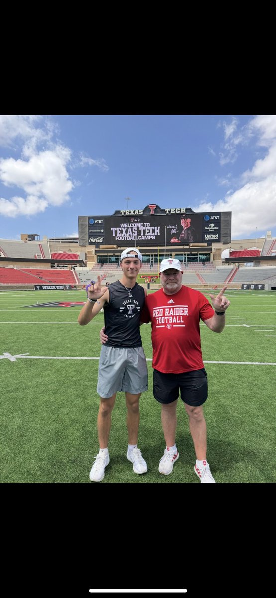 WileyOlsonn's tweet image. Had a great time @TexasTechFB making finals for both punt and fg, with a final charting of 12/14 and had multiple punts going 50+ with the one below being a 52 4.2 . Then after camp, had a great workout doing live-op kicks with current Tech specialist! Thank you @Coach_Conry…