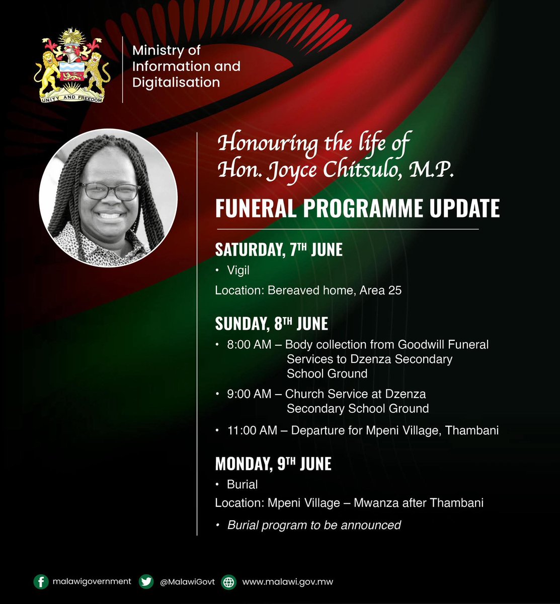 Malawi Government🇲🇼 (@malawigovt) on Twitter photo 