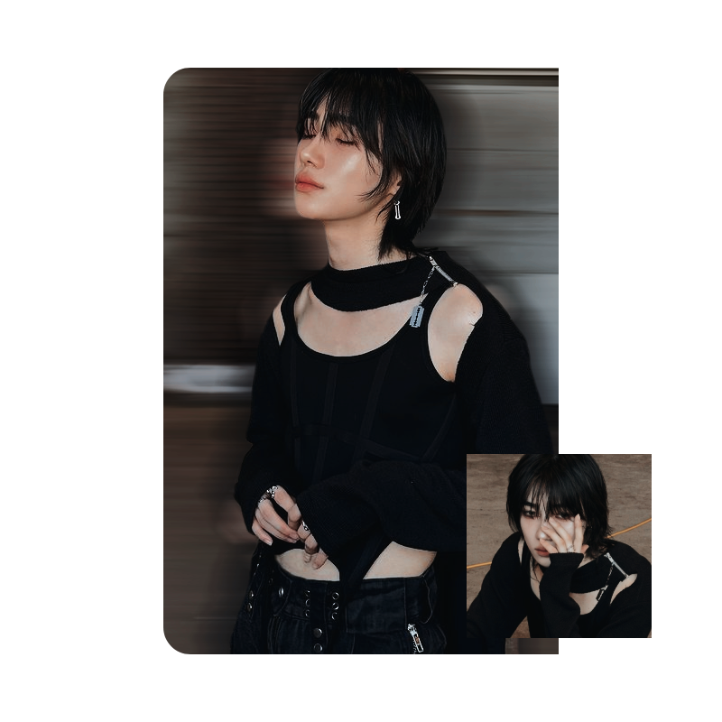 ryvmax's tweet photo. all ready for #maxfie party 🪩 i hope to see everyone there or you suck ㅋㅋㅋㅋㅋ i gave this look a lot of thought because i wanted it to be a little different from what i'm used to. 
i'm also really happy to celebrate my birthday this year, so thank you fie for this 🤍! https://t.co/PUKha6bBMa